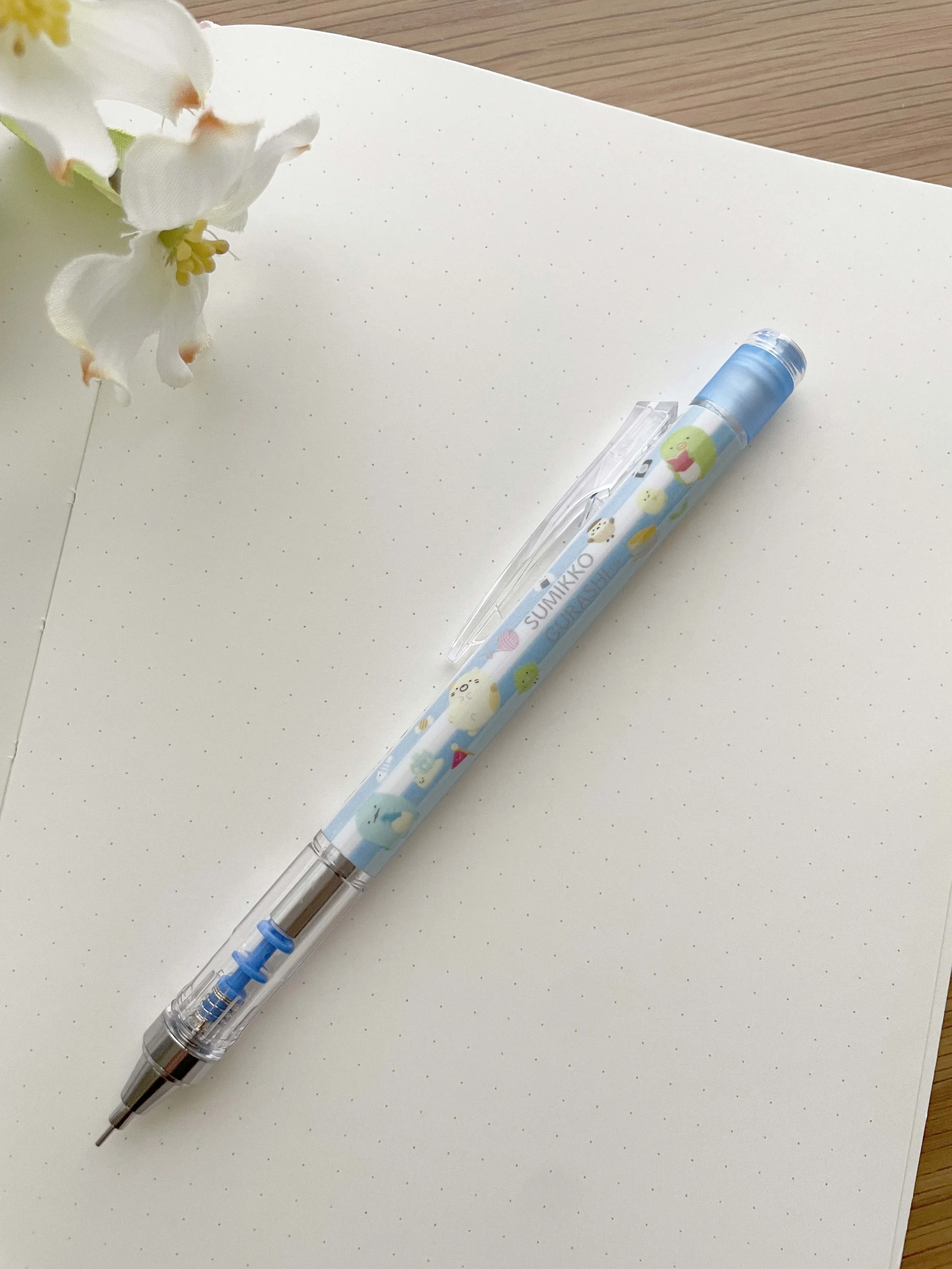 San-x MONO Graph Mechanical Pencil - Sumikkogurashi Stripes